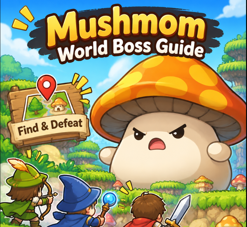 MapleStory Classic World Boss Guide: How to Find and Defeat Mushmom